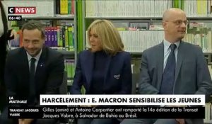 Regardez le message vidéo posté hier soir par Emmanuel Macron sur Snapchat depuis les salons de l'Elysée s'adressant aux jeunes à propos du harcèlement scolaire