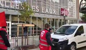 Inauguration nouvelle gare de Chambéry : les syndicats affluent