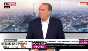 Morandini Live : Julie Graziani menacée de viol et de meurtre après ses propos sur le SMIC (vidéo)