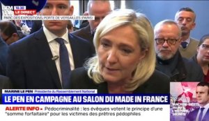 Marche contre l'islamophobie: Marine Le Pen fustige le soutien et "la trahison" de Jean-Luc Mélenchon