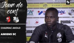 Conférence de presse d'avant Match Stade Rennais FC - Amiens SC, Chadrac Akolo