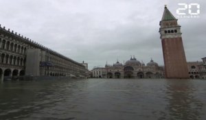 Italie: Venise sous les eaux après une marée historique
