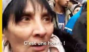 "C'est une honte, elle s'est mise toute nue" : une femme perturbe la manifestation contre l'islamophobie