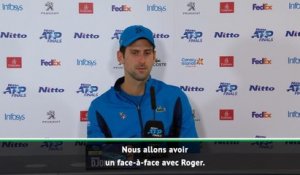 Masters - Djokovic sur Federer : "La finale de Wimbledon n'a plus d'importance"