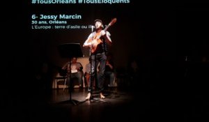 Jessy Marcin au concours "Tous Orléans, tous éloquents" le 13 novembre 2019