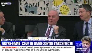 Notre-Dame: le général missionné par Macron souhaite de l'architecte qui veut reconstruire la flèche à l'identique qu'il "ferme sa gueule"