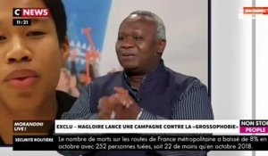 Morandini Live : Magloire lance une campagne contre la grossophobie (vidéo)
