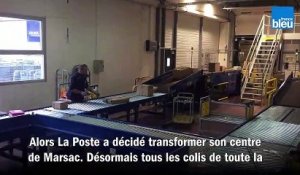Reportage_au_centre_de_tri_et_de distribution de la Poste à Marsac en Dordogne