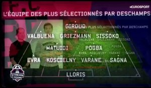 Sissoko, Varane... Valbuena : Découvrez l'équipe type des 99 sélections de Deschamps