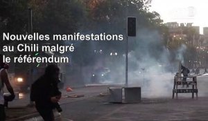 Chili: nouvelle manifestation malgré l'annonce du référendum