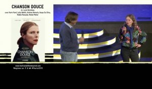 "Chanson douce" film de Lucie Borleteau, débat d'après projection au Festival du Film de Sarlat