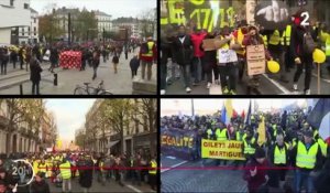 "Gilets jaunes" : des rassemblements partout en France