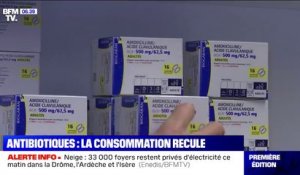 La consommation d'antibiotiques diminue en France mais le pays reste un des mauvais élèves de l'Europe