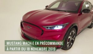 Ford Mustant Mach E : présentation vidéo du SUV 100% électrique