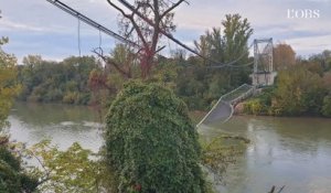 A Mirepoix-sur-Tarn, près de Toulouse, un pont s’effondre faisant au moins un mort