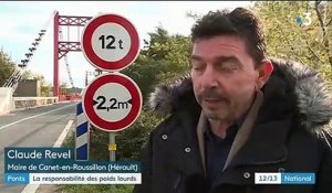 Sécurité des ponts en France : le tonnage des poids lourds en question
