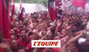 L'incroyable ferveur des supporters de Flamengo avant la finale - Foot - Copa Libertadores