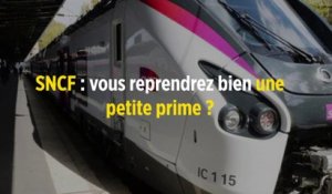 SNCF : vous reprendrez bien une petite prime ?