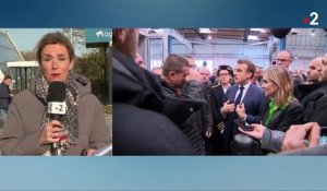 Whirlpool : Emmanuel Macron en terrain hostile