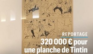 Hergé, Franquin, Roba... les cadors de la BD vendus aux enchères