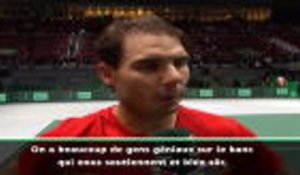 Coupe Davis - L'Espagne se qualifie, Nadal félicite l'équipe