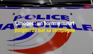 Limoges : un homme meurt poignardé par sa compagne