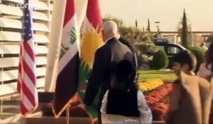Mike Pence rencontre les dirigeants Kurdes en Irak