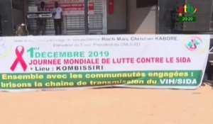 RTB / 1er Décember 2019 - journée mondiale de lutte contre le sida à Koumbissiri