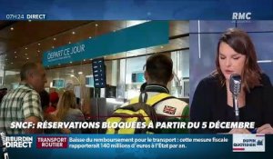 Dupin Quotidien : SNCF, réservations bloquées à partir du 5 décembre - 28/11
