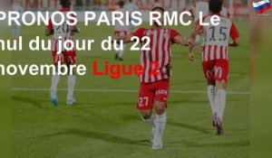 PRONOS PARIS RMC Le nul du jour du 22 novembre Ligue 2