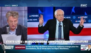 Nicolas Poincaré : Etats-Unis, M. Bloomberg annonce sa candidature - 25/11
