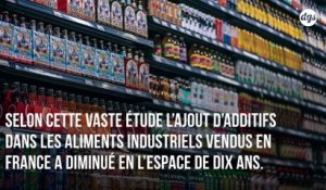 Les aliments industriels vendus en France contiennent de moins en moins d’additifs