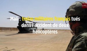 Mali : treize militaires français tués dans l'accident de deux hélicoptères