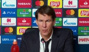 Football - Champions League - Conférence de presse de Rudi Garcia après la défaite de l'Olympique Lyonnais contre le Zénith