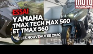 YAMAHA TMAX TECH MAX 560 - ESSAI MOTO MAGAZINE 2020