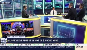 Le Club de la Bourse: Alibaba lève plus de 11 milliards de dollars à Hong Kong - 26/11