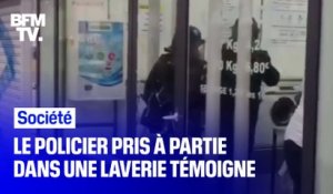 L'un des deux policiers qui s'étaient retrouvés piégés dans une laverie lors du premier anniversaire des gilets jaunes témoigne