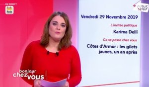 Invitée : Karima Delli - Bonjour chez vous ! (29/11/2019)