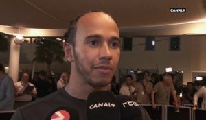 Lewis Hamilton : "C'est génial de terminer avec de telles qualifications.."