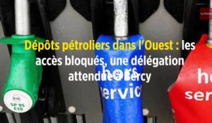 Dépôts pétroliers dans l'Ouest : les accès bloqués, une délégation attendue à Bercy