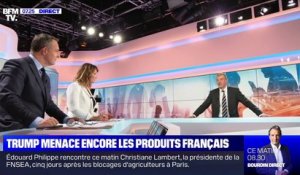 Trump menace encore les produits français - 03/12