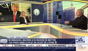Hubert Védrine(Institut François Mitterrand) : Trump juge les propos de Macron sur l'Otan "très insultants" - 03/12