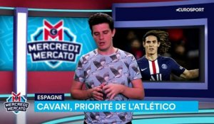 L'Atlético a un besoin urgent d'attaquant, ce sera Cavani... ou un autre
