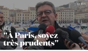 Mélenchon fustige les "méthodes de psychopathe" du préfet de police de Paris