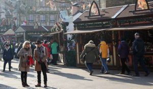 Le marché de Noël de Colmar souffre de la grève