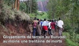 Burundi: au moins 38 morts dans des glissements de terrain