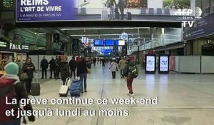 La grève SNCF continue au moins jusqu'à lundi