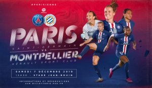 La bande-annonce : Paris Saint-Germain - Montpellier Hérault SC (féminine)