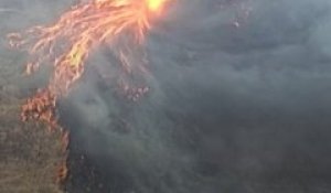 Australie: Une tornade de feu filmée dans l'est du pays