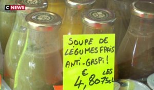 Loi anti-gaspillage à l'Assemblée : une entreprise transforme les invendus en soupe